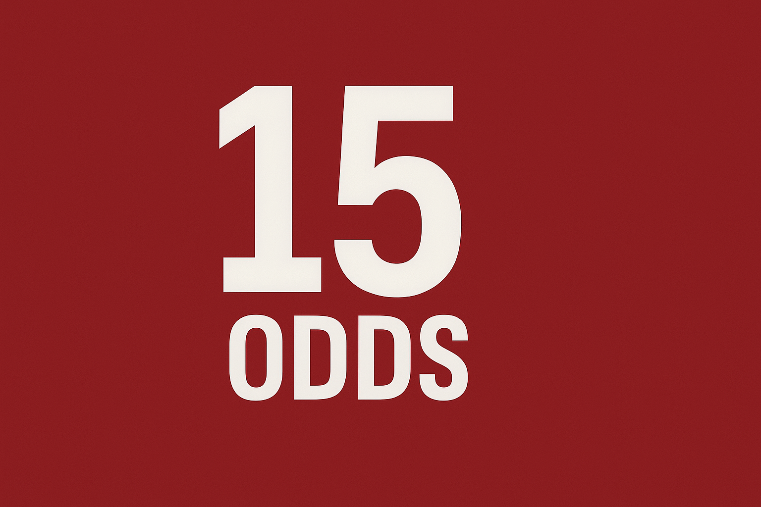 15+Odds
